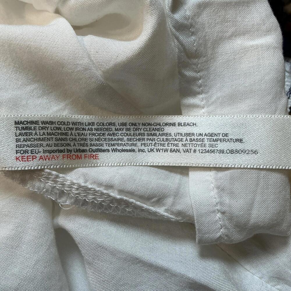 Anthropologie Lilka Dress Size XS Trapeze Multicolor‎ Purple Yellow Patchwork - Picture 8 of 8